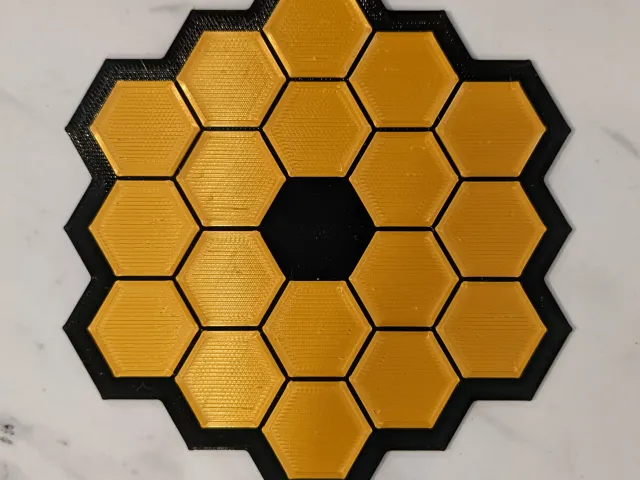 Parametric JWST Mirror Coaster