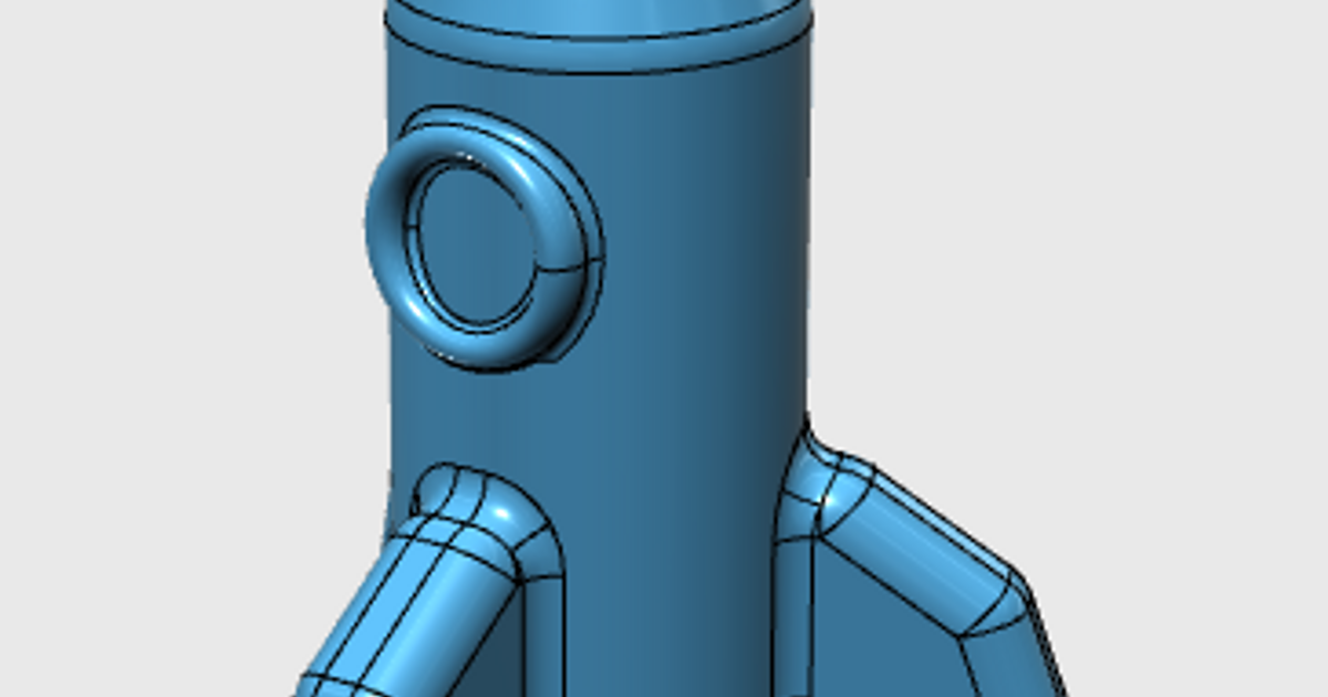 Rocket V2 by BuildersMark | Download free STL model | Printables.com