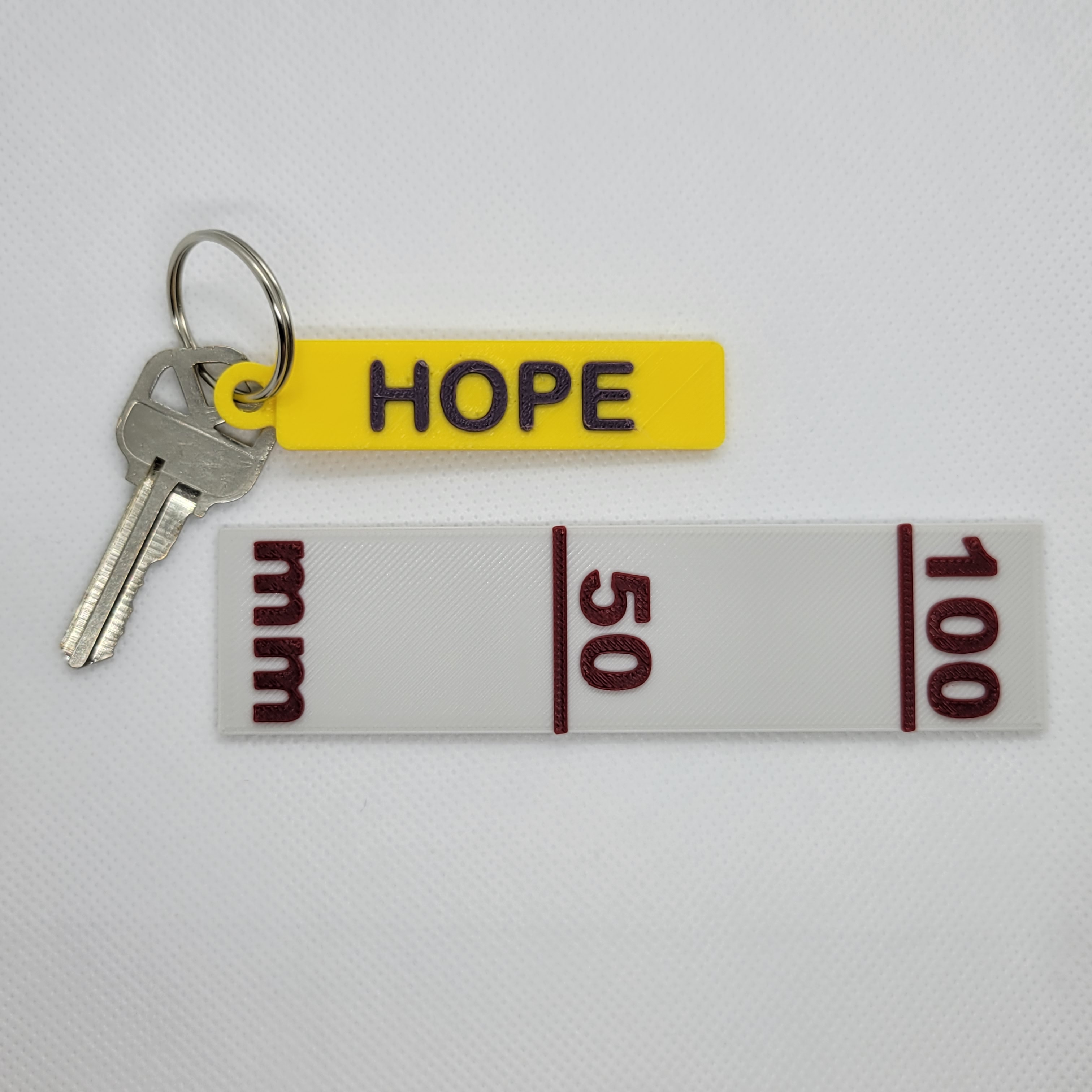 Yellow Ribbon Keychains by abbymath | Download free STL model ...
