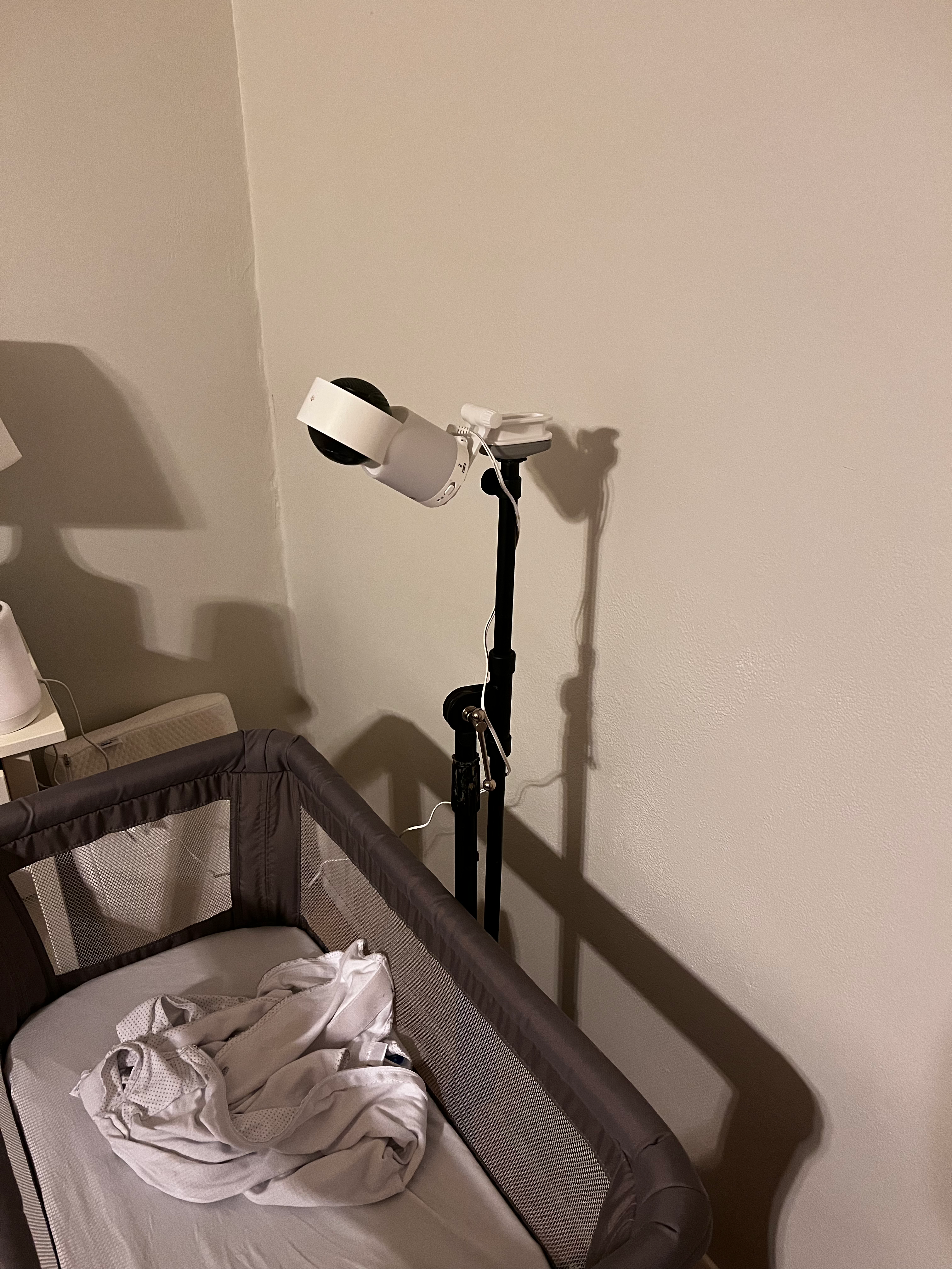 Vtech Baby Monitor Camera to microphone stand adapter