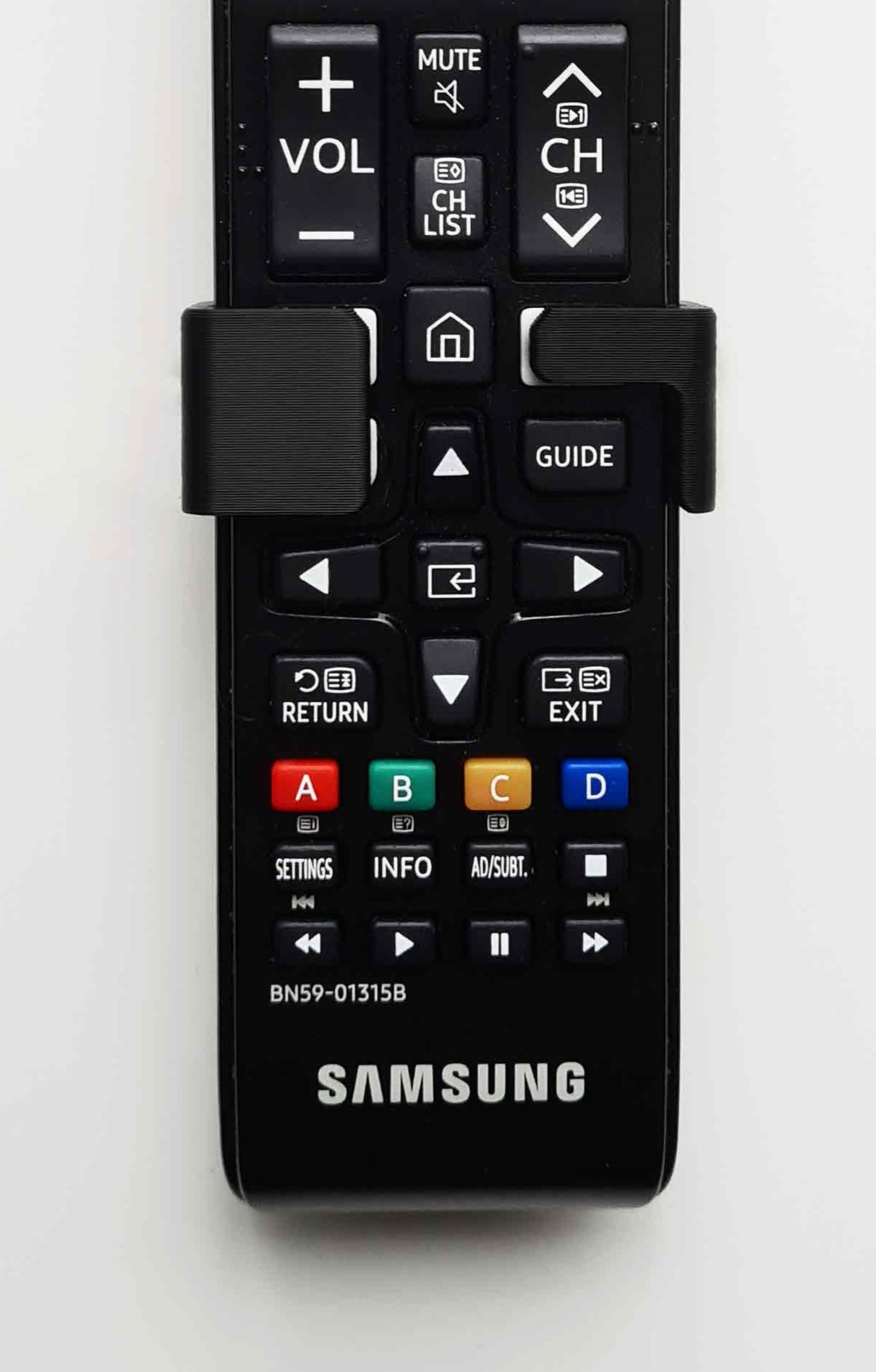 Remote control button blockers, for Samsung BN59 01315B Holder