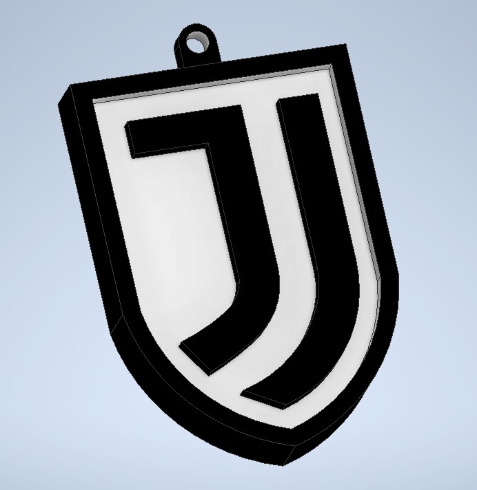 Juventus keychian by Obama | Download free STL model | Printables.com