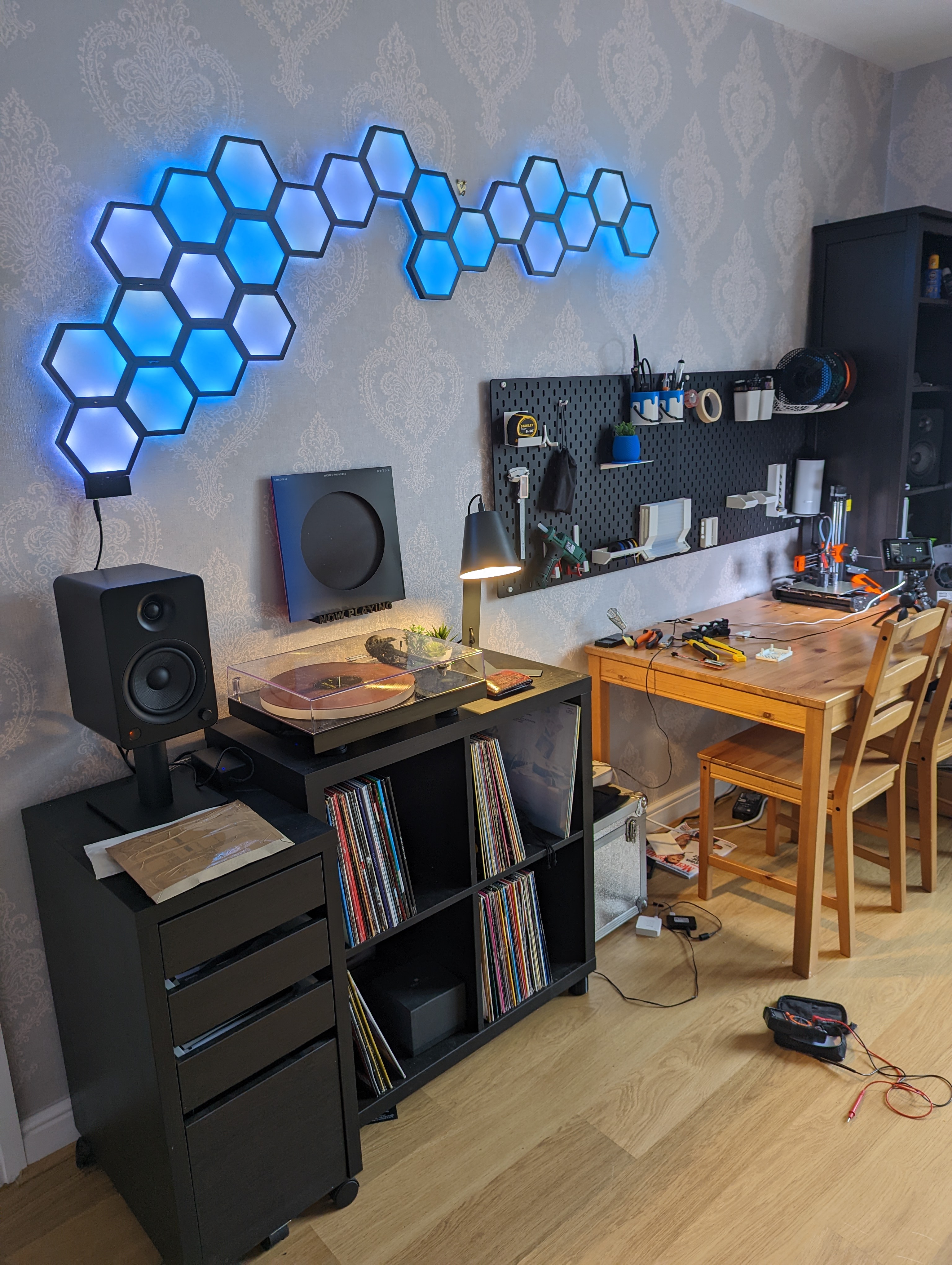 Miniatura 3 do modelo 3D LED Hex Light
