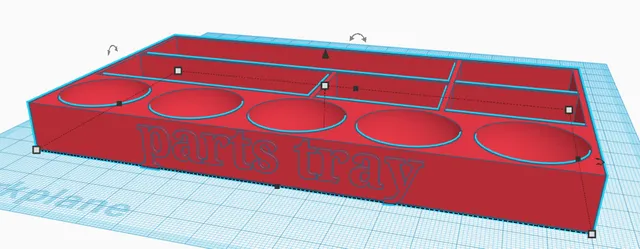 parts tray