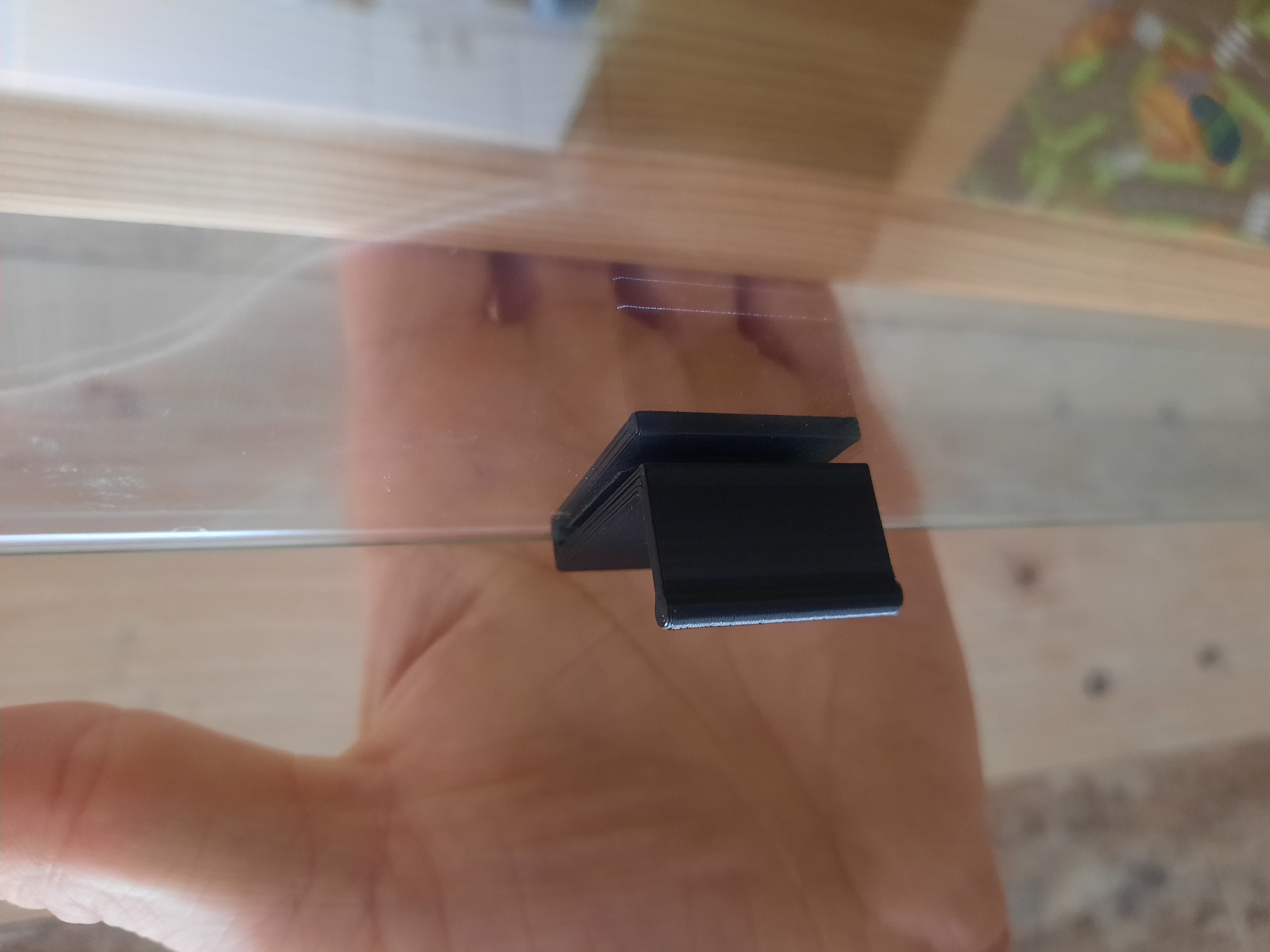glass door handle