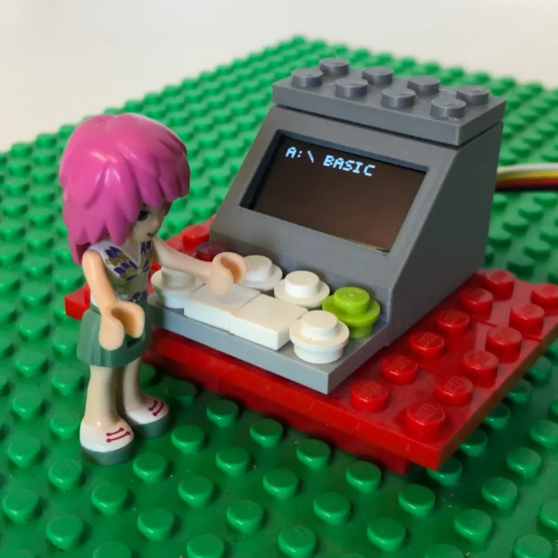 Lego store computer model