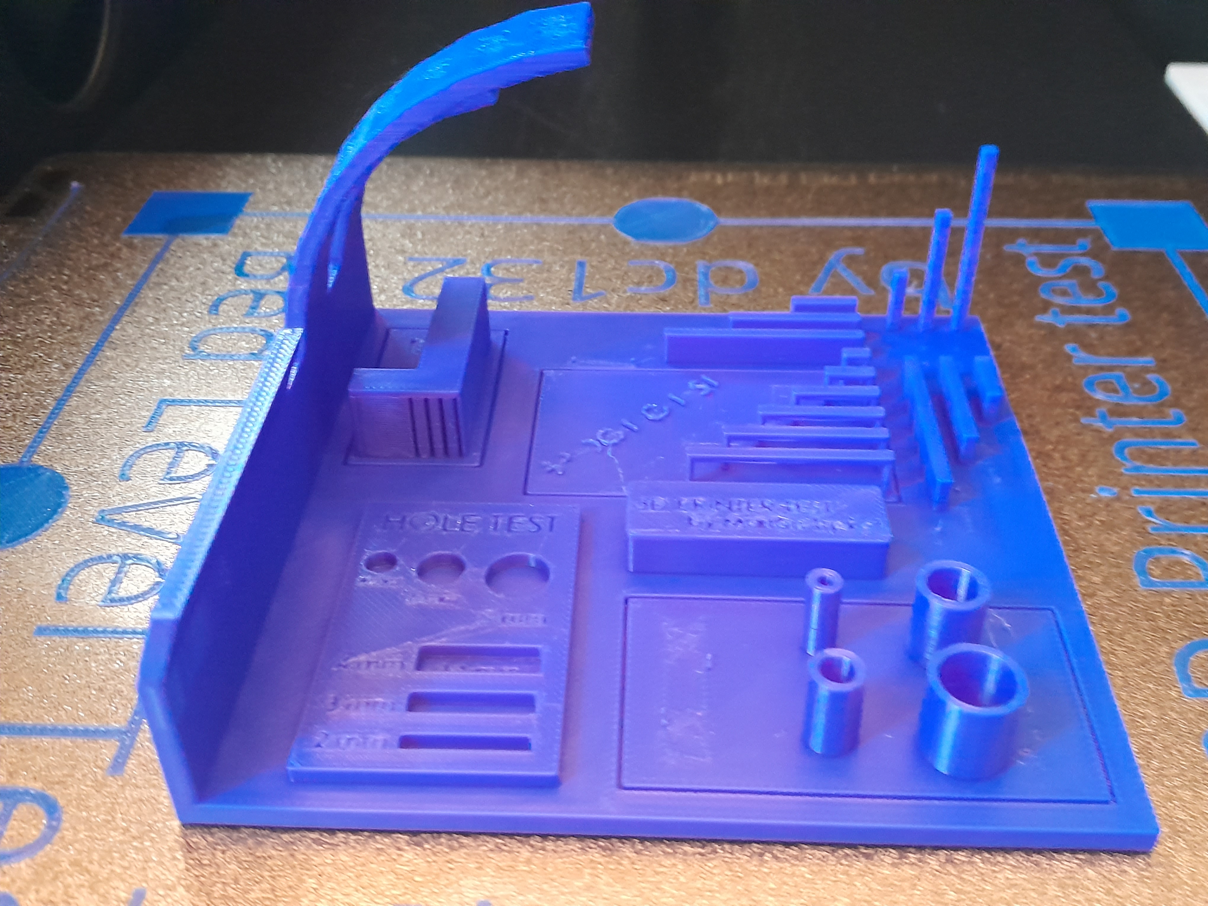 Miniatura 2 do modelo 3D All-In-One 3D Printer Test/Bed Level Test