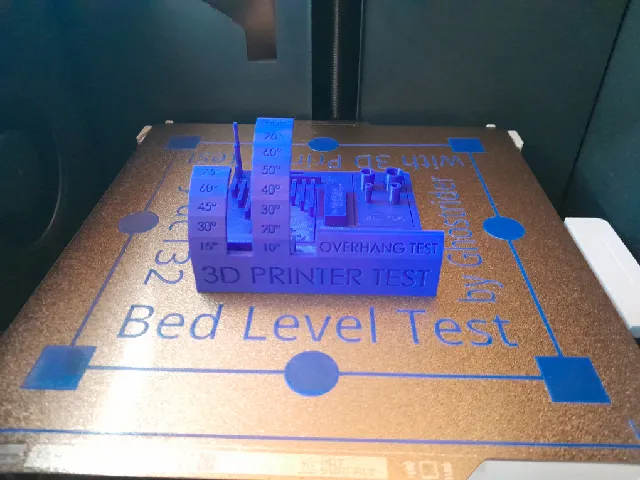 All-In-One 3D Printer Test/Bed Level Test