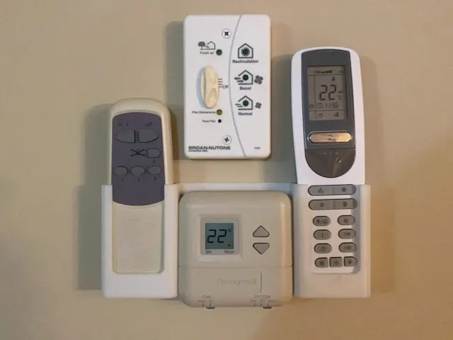 Double remote holder