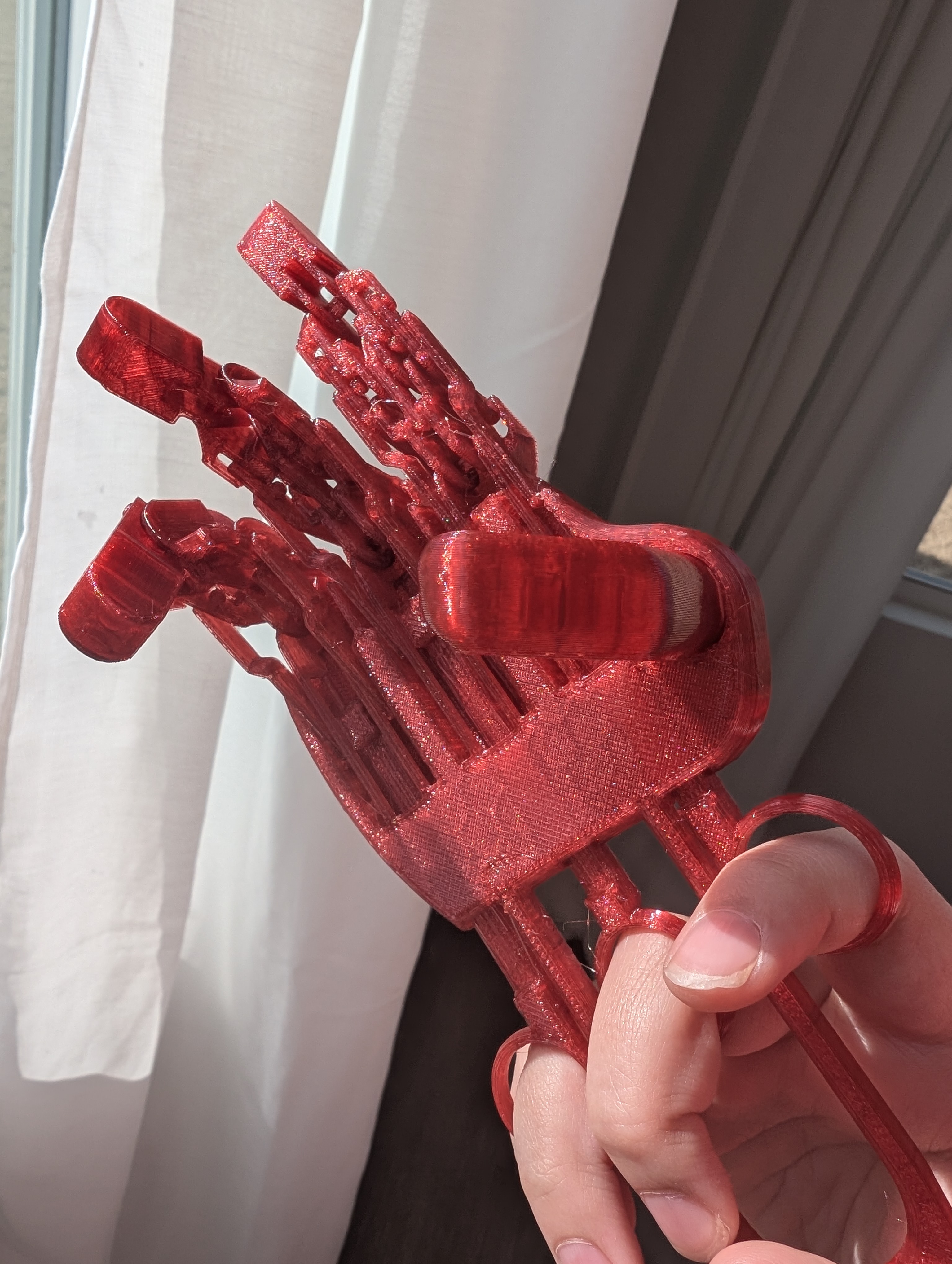 Cyberpunk Mech Hand — miniatura 2