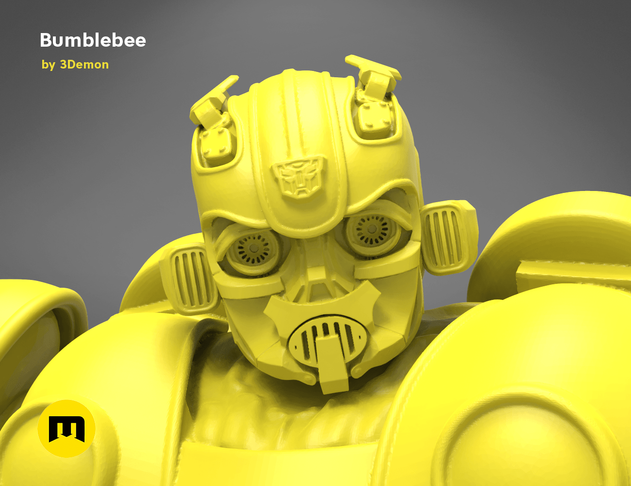 Bumblebee bust — thumbnail 19