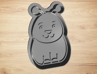 cookie cutter cute bee 2 - cutter and stamp