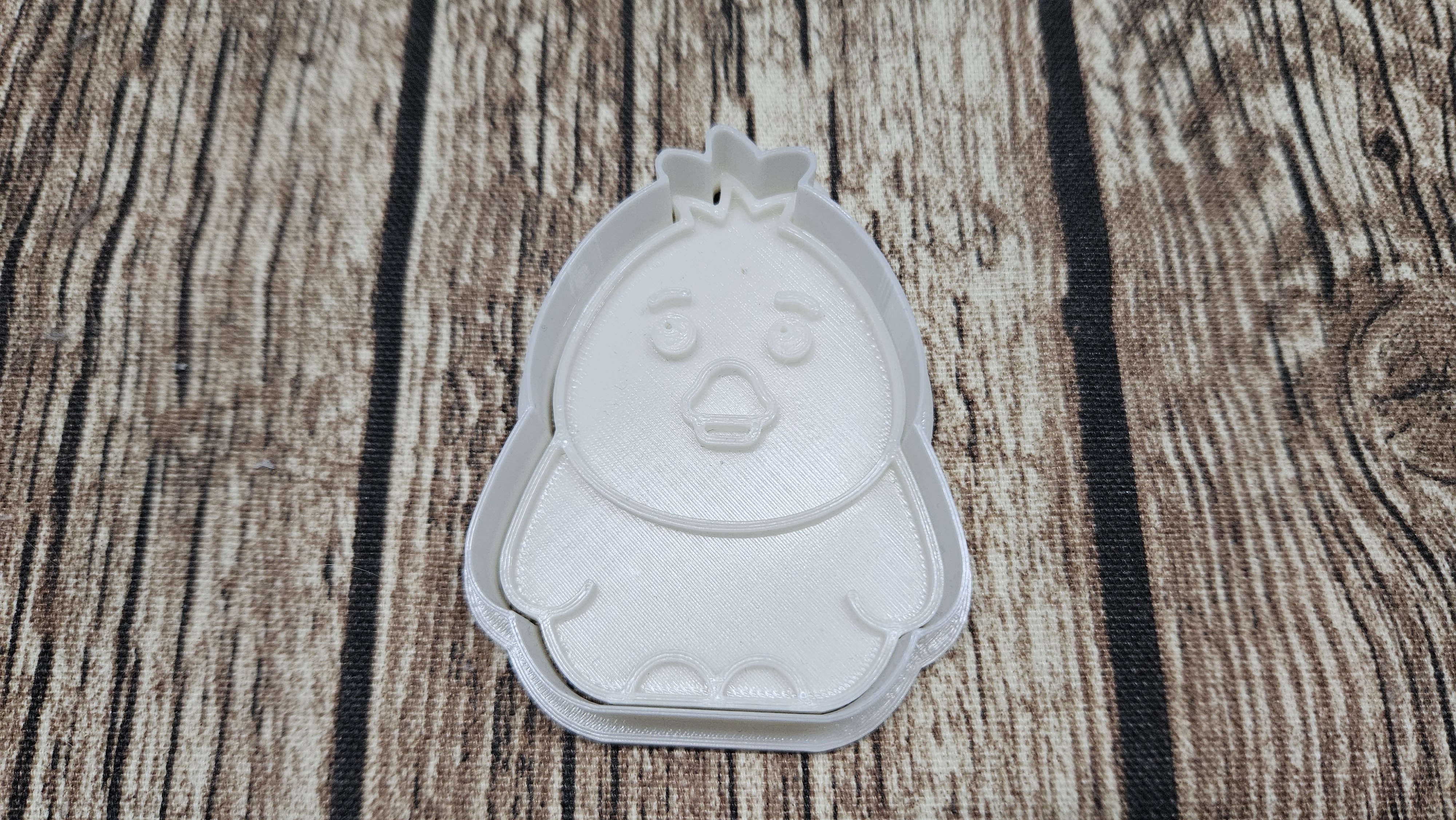 cookie cutter chicken baby - cutter and stamp