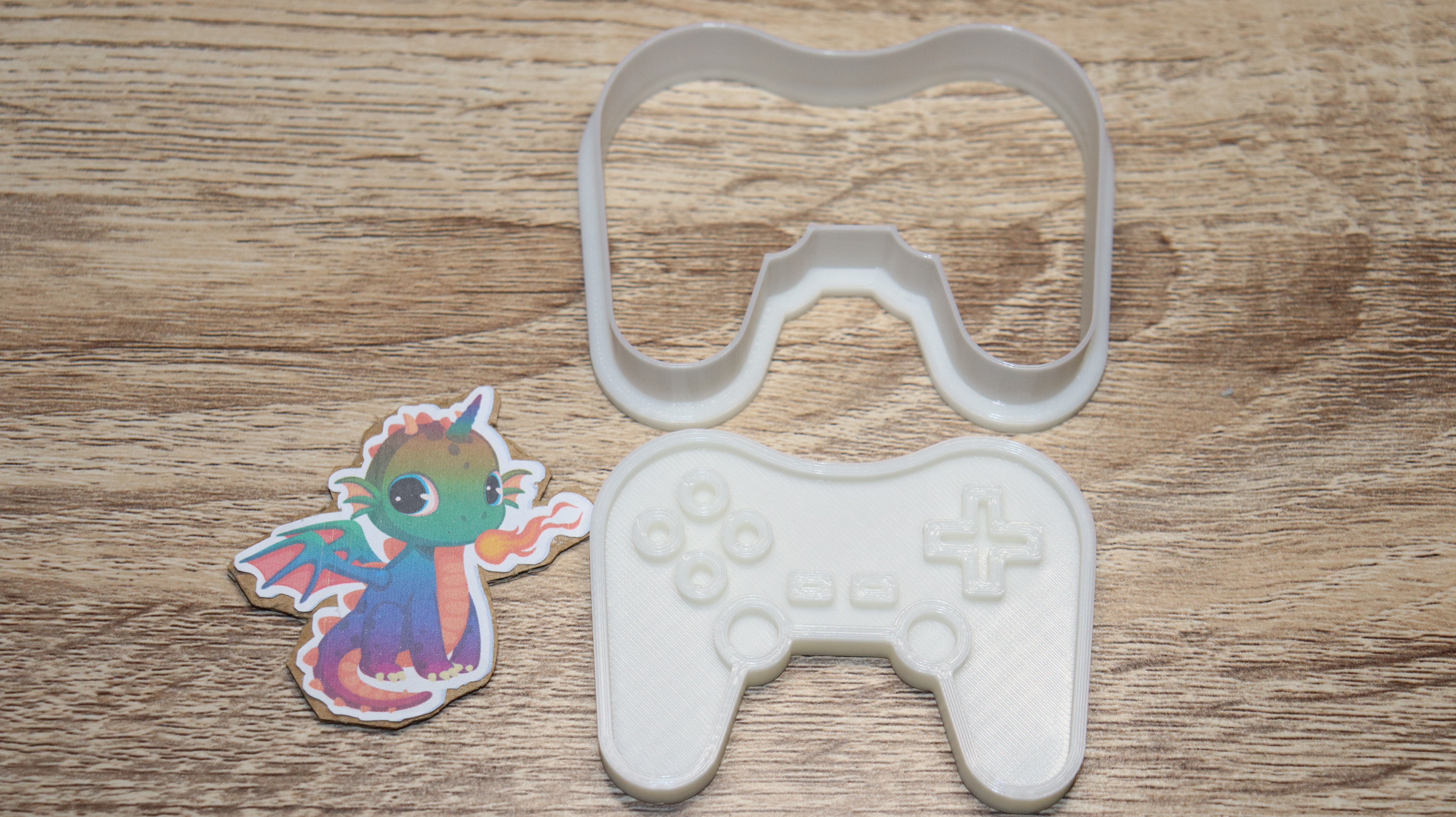 Miniatura 2 do modelo 3D cookie cutter retro controller