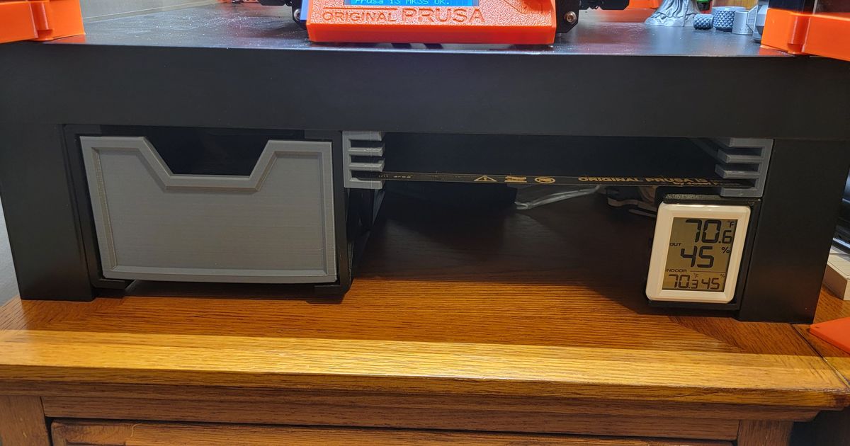 Lack Drawer/Build Plate Storage by Mikek Download free STL model