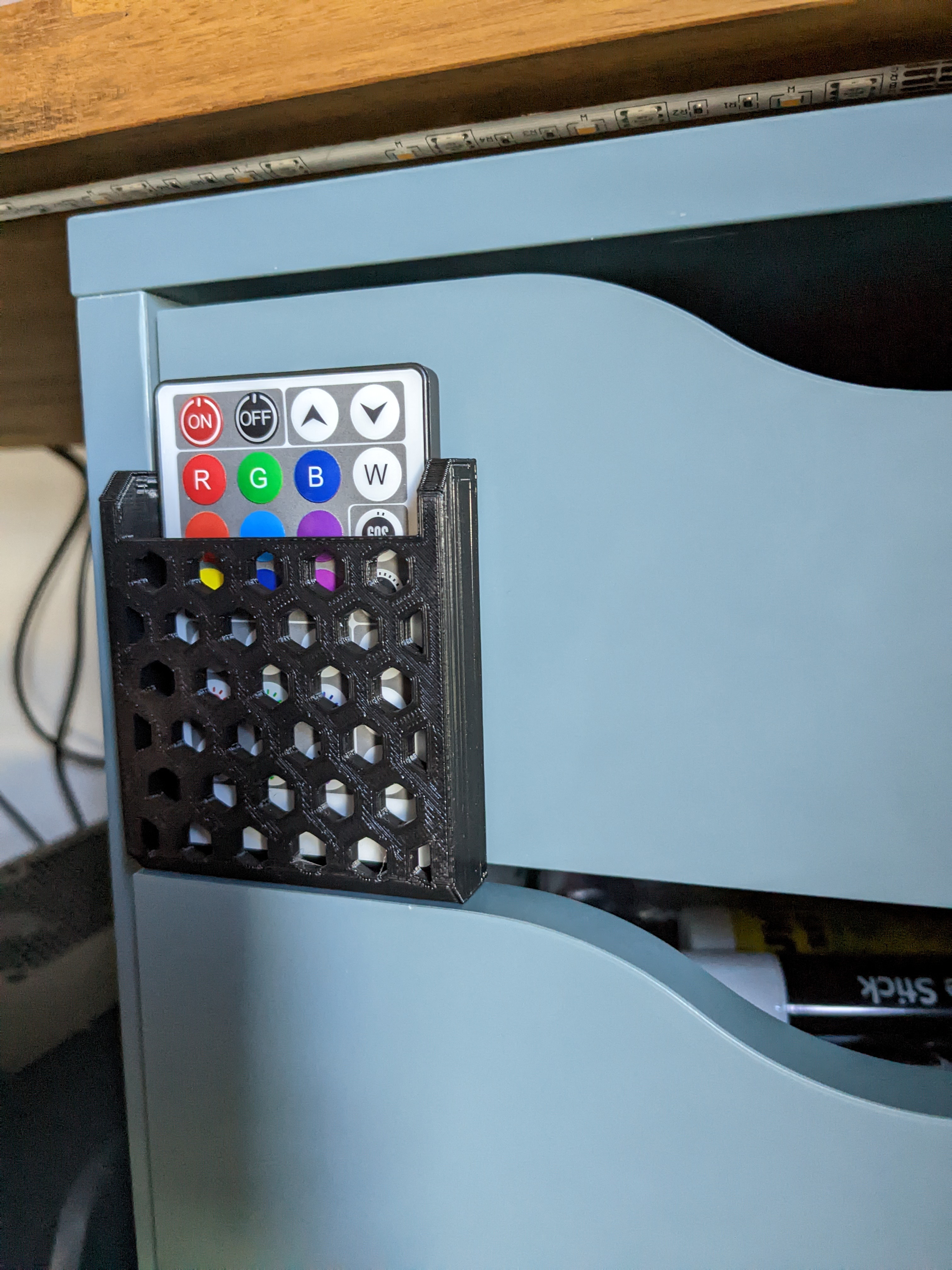 RGB LED Strip Remote Holder
