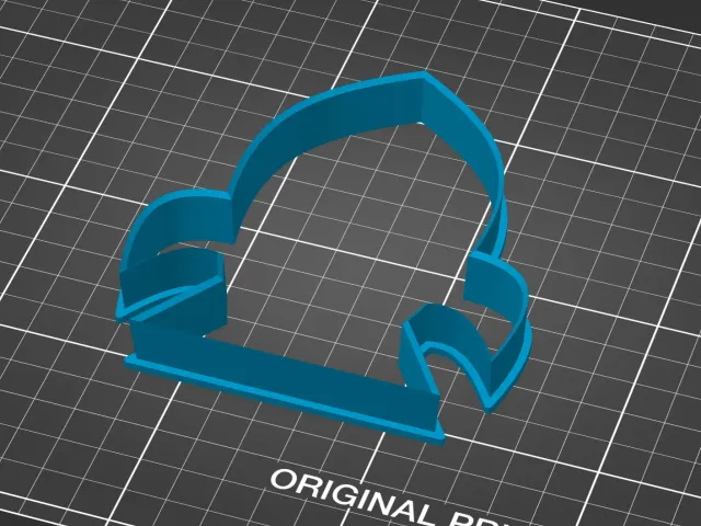 Rocket Cookie cutter