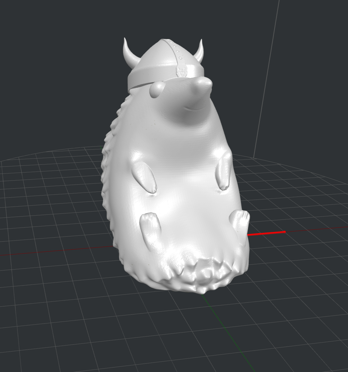 Cute Hedgehog by MakerViking | Download free STL model | Printables.com