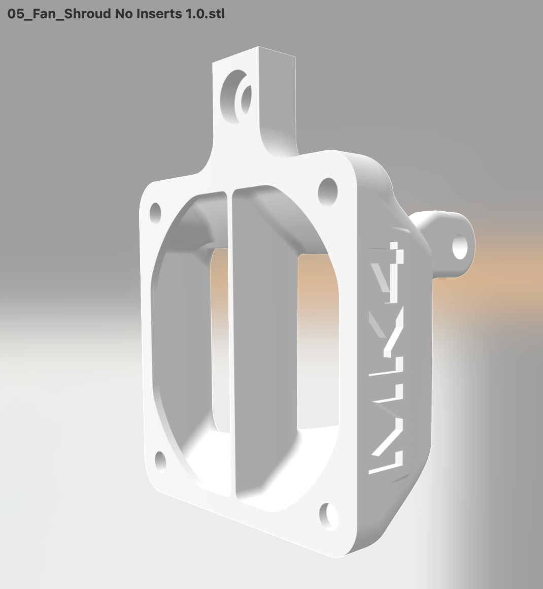 Anycubic i3 Mega X-Carriage [MK4] ML3DPrinting - No Threaded Insert Remix