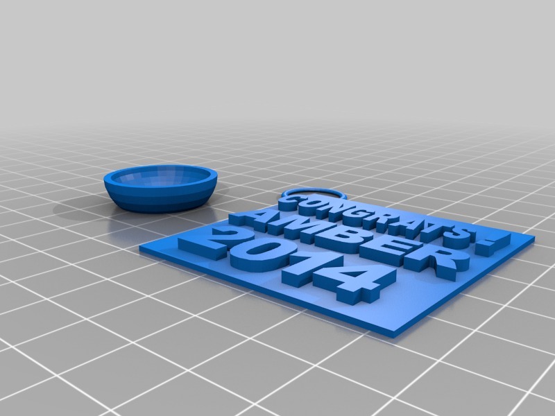 Miniatura 2 do modelo 3D Graduation Cap - present
