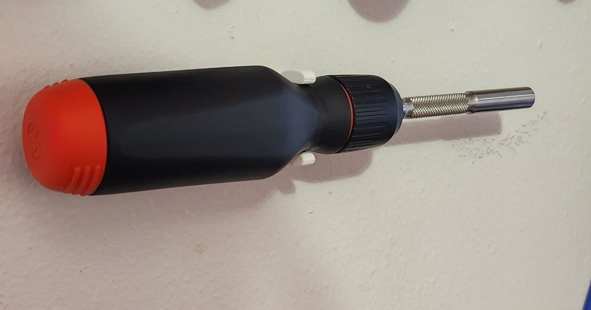 LTT screwdriver wall mount by sloppy Download free STL model