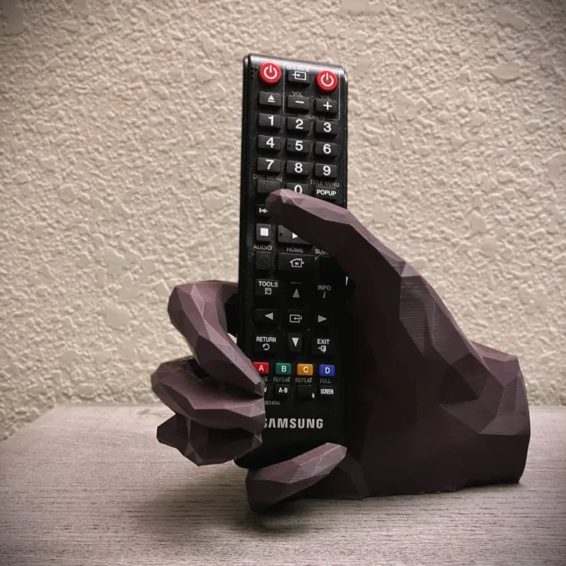 STL file SUPPORT FOR TELEVISION REMOTE CONTROL. 📺・3D printing model to  download・Cults