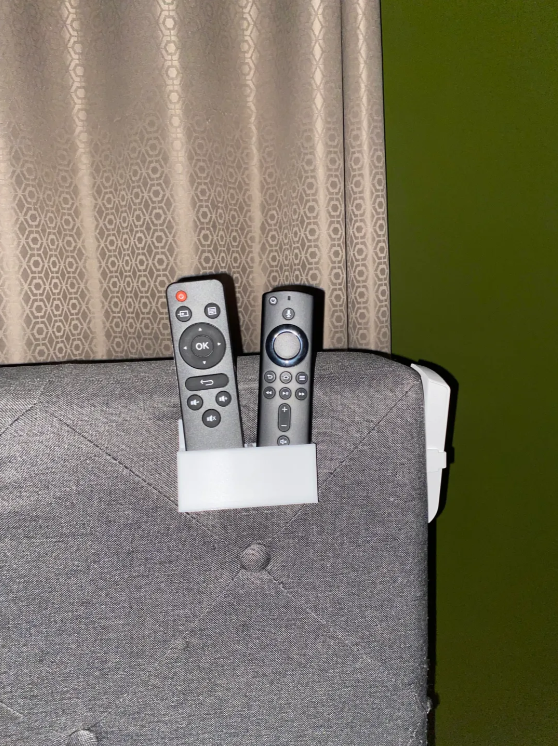 Bed Mount Controller Holder for FireStick Modified