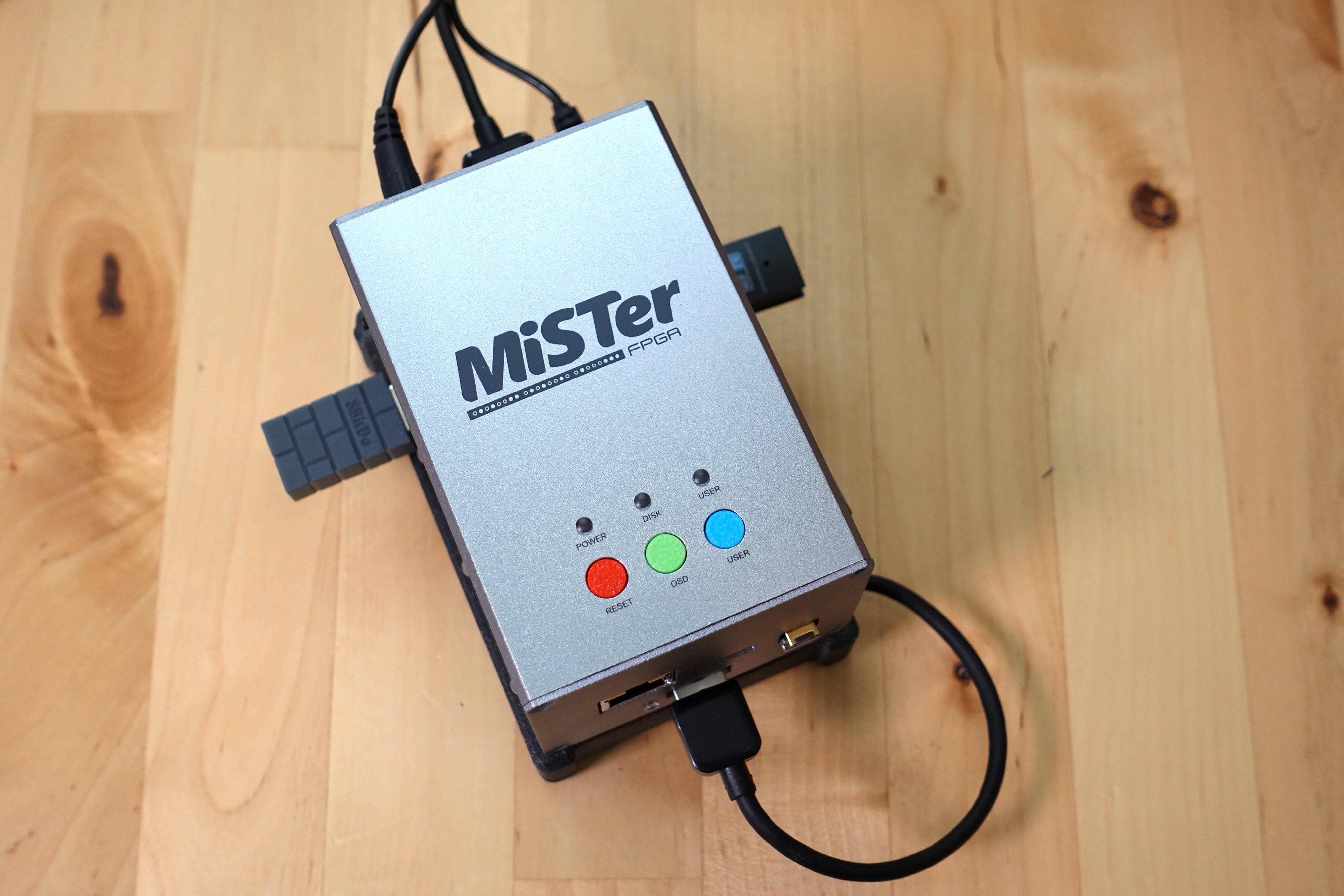 MiSTer Addons Aluminum Case buttons