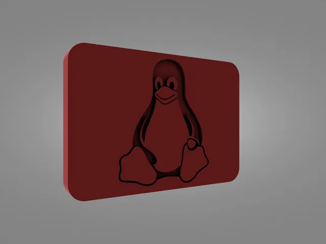 Linux Tux keycap for Logitech MX keys