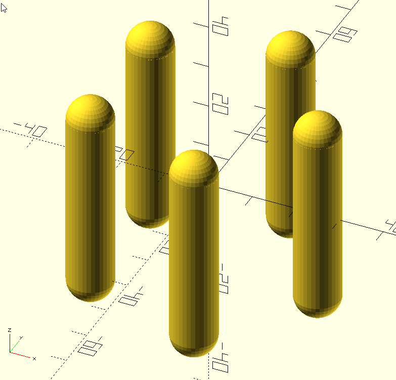 Parametrical Wooden Plug arrangement for Model Slits