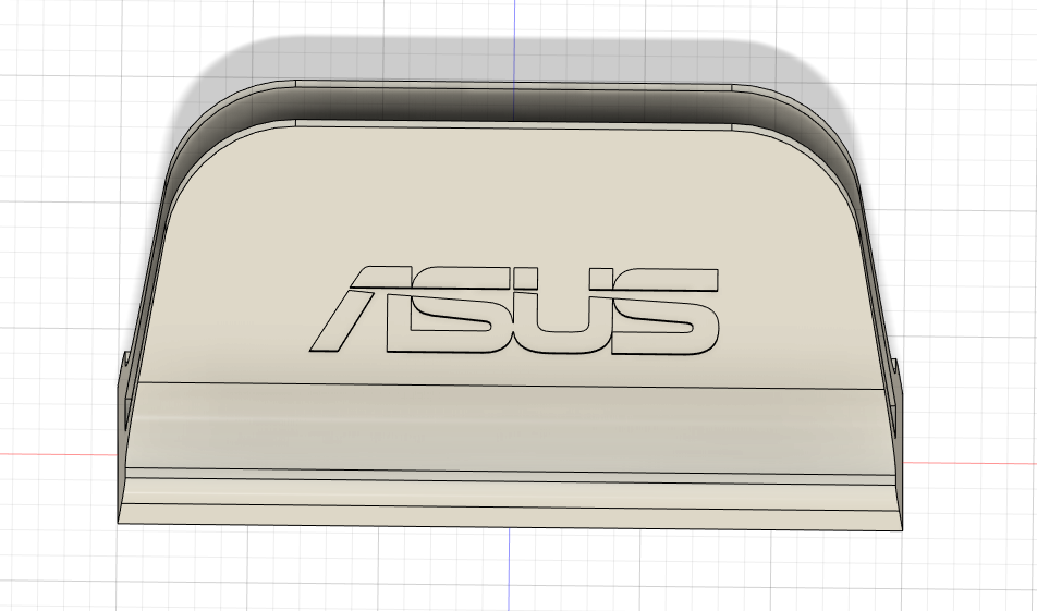 Asus Laptop Stand Holder (Remix) by mad3d | Download free STL model ...