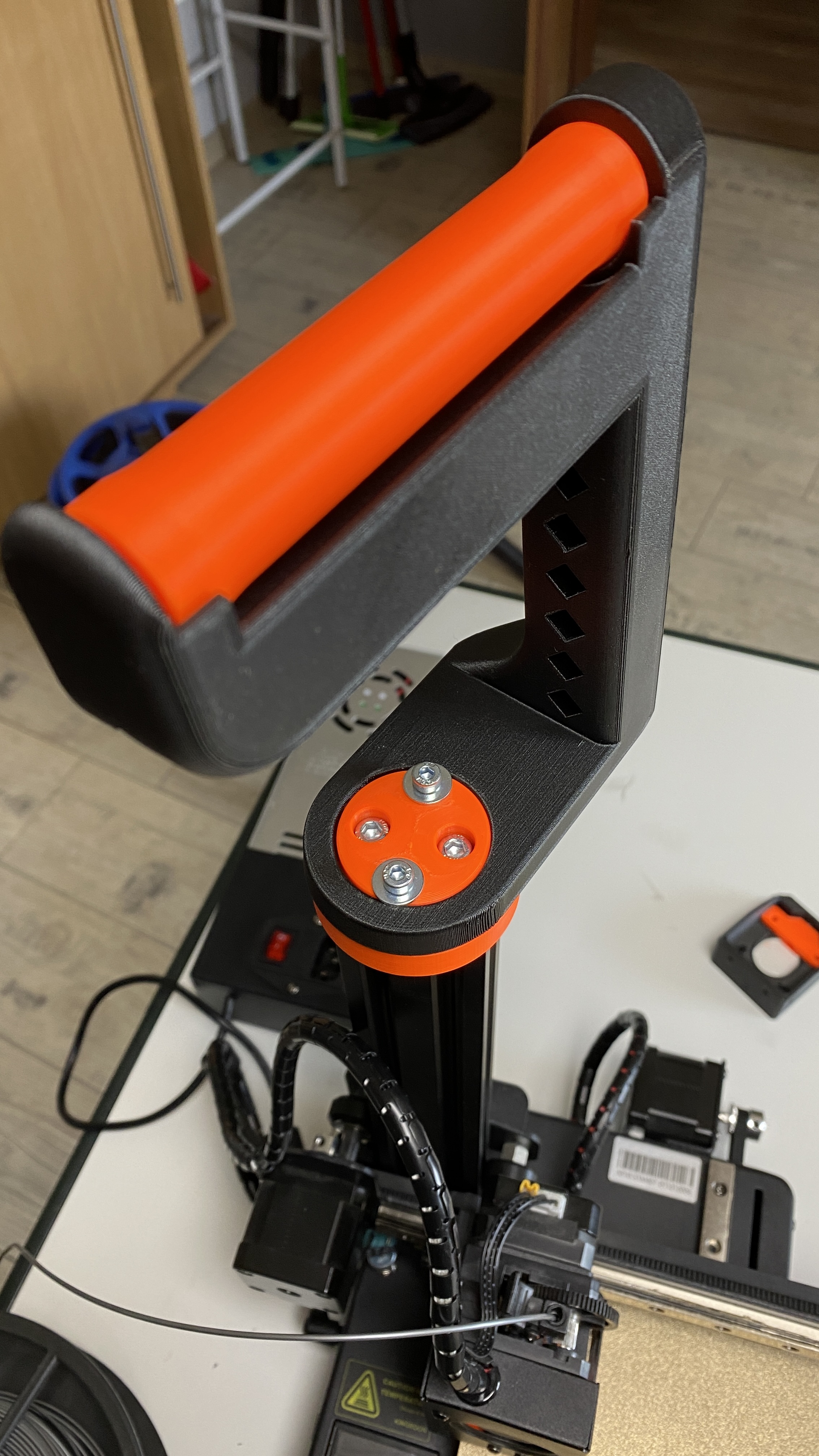 Modifizierter Spulenhalter für Kingroon KP3s modified spoolholder for Kingroon KP3s
