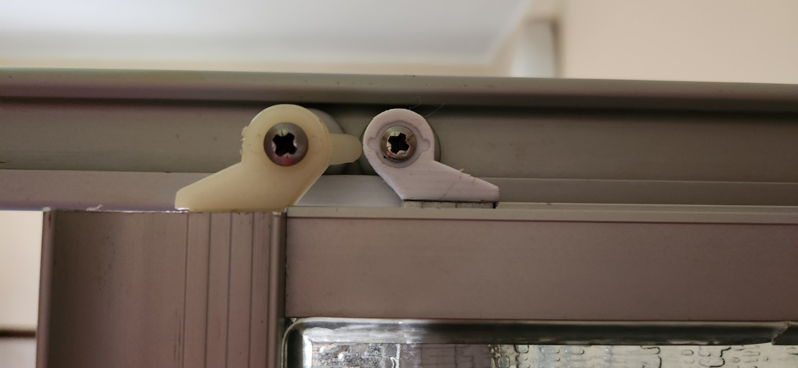 Shower Door Roller Bracket Aluminium framed Glass doors by 8uperm4n