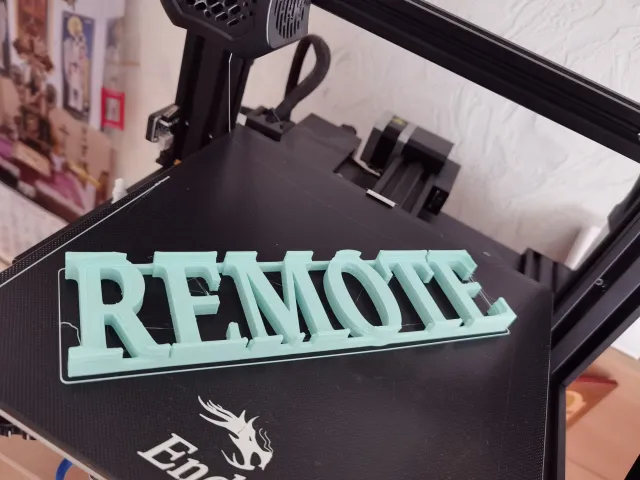 Remote control holder