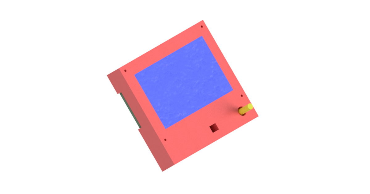 Arduino Screen Case (12864 LCD control panel) by ToniaZ Download free