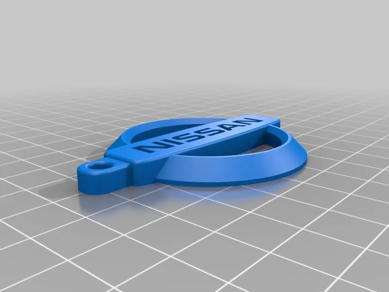 Nissan Key Ring Version 2 by MIKEYMCC | Download free STL model ...