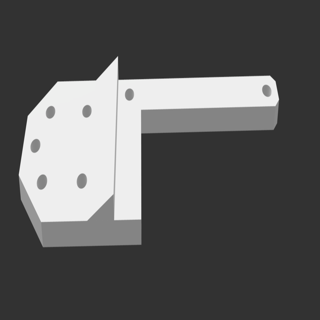 Anycubic i3 Mega Nimble Extruder Mount