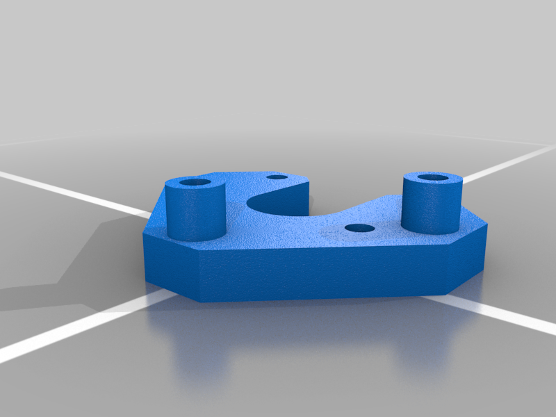 Anycubic i3 Mega Nimble Mount by Lastowl Download free STL model