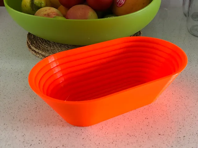 Oval bread proofing / proving basket