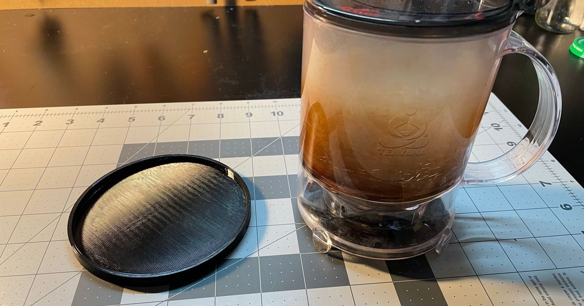 Teavana Teapot Base by dwsharp Download free STL model