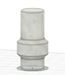 Simple Vase 1 of set of 3