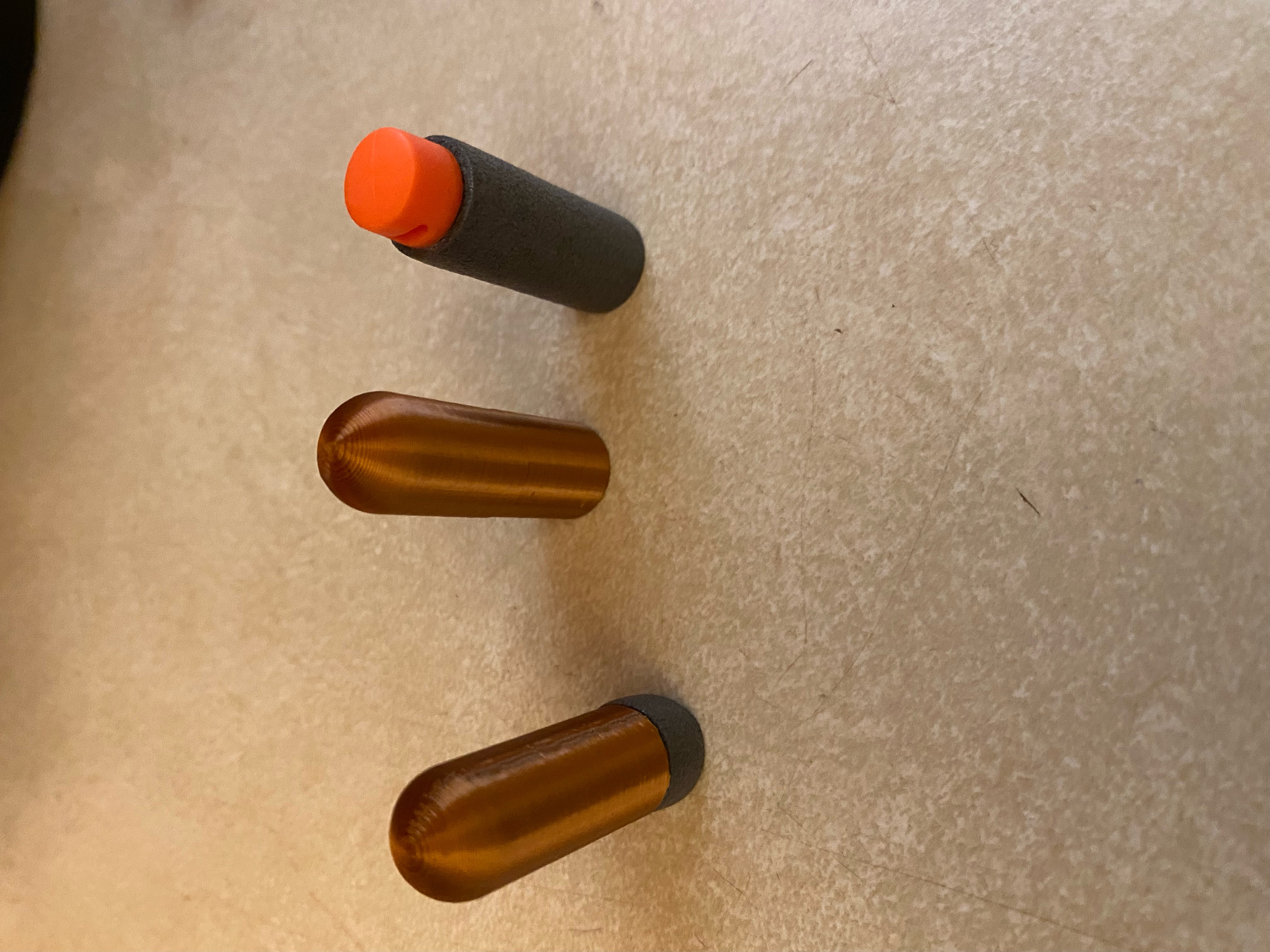 Nerf Dart half length
