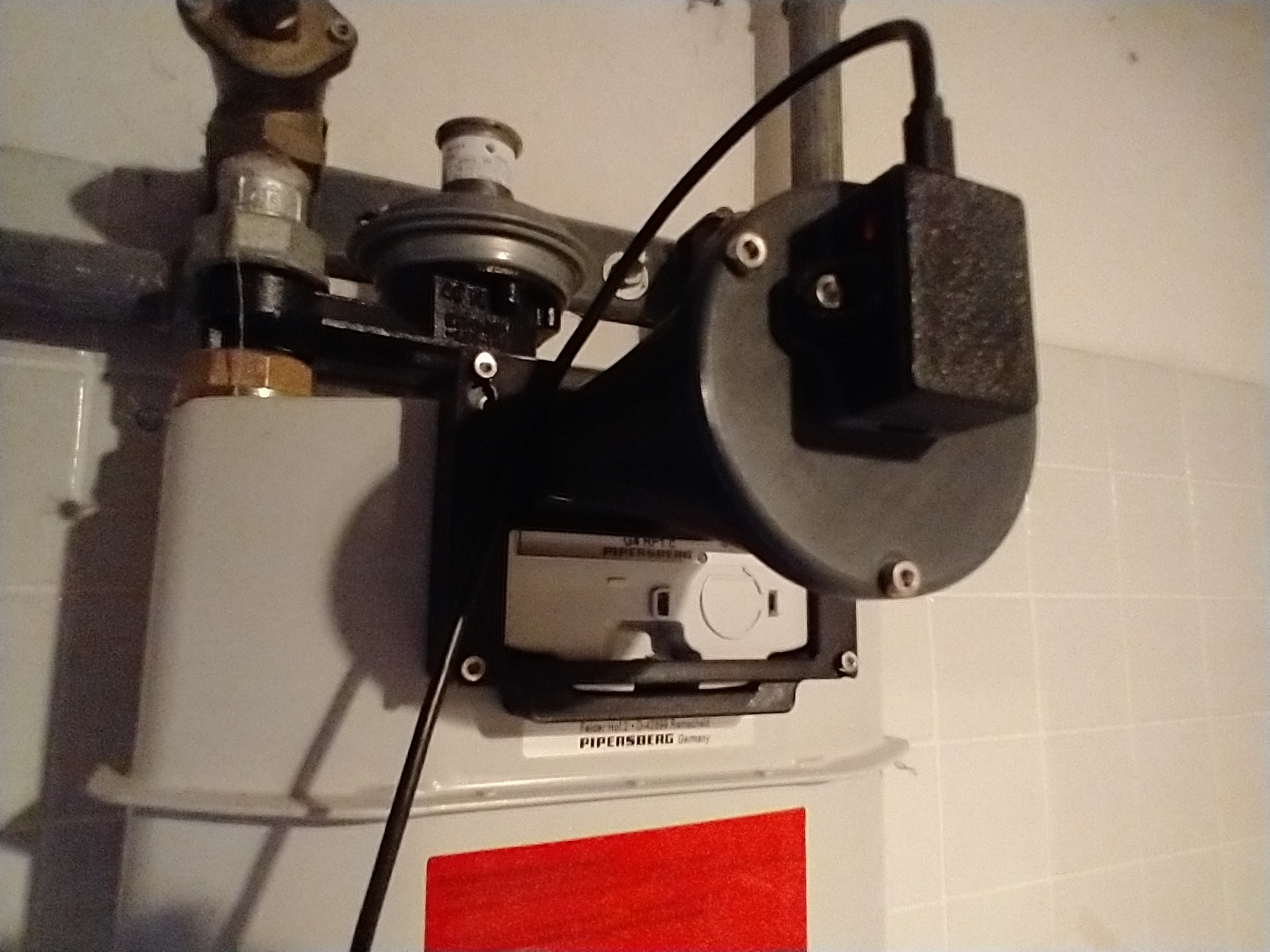 ESP32 Cam Halter für Pipersberg G4 RF1 c Gaszähler