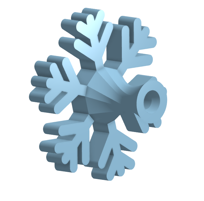 Miniatura 2 do modelo 3D Winter Knob