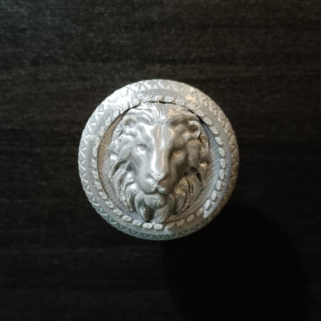VictorianStyle Lion Head Knob by Martin Rigatoni Download free STL