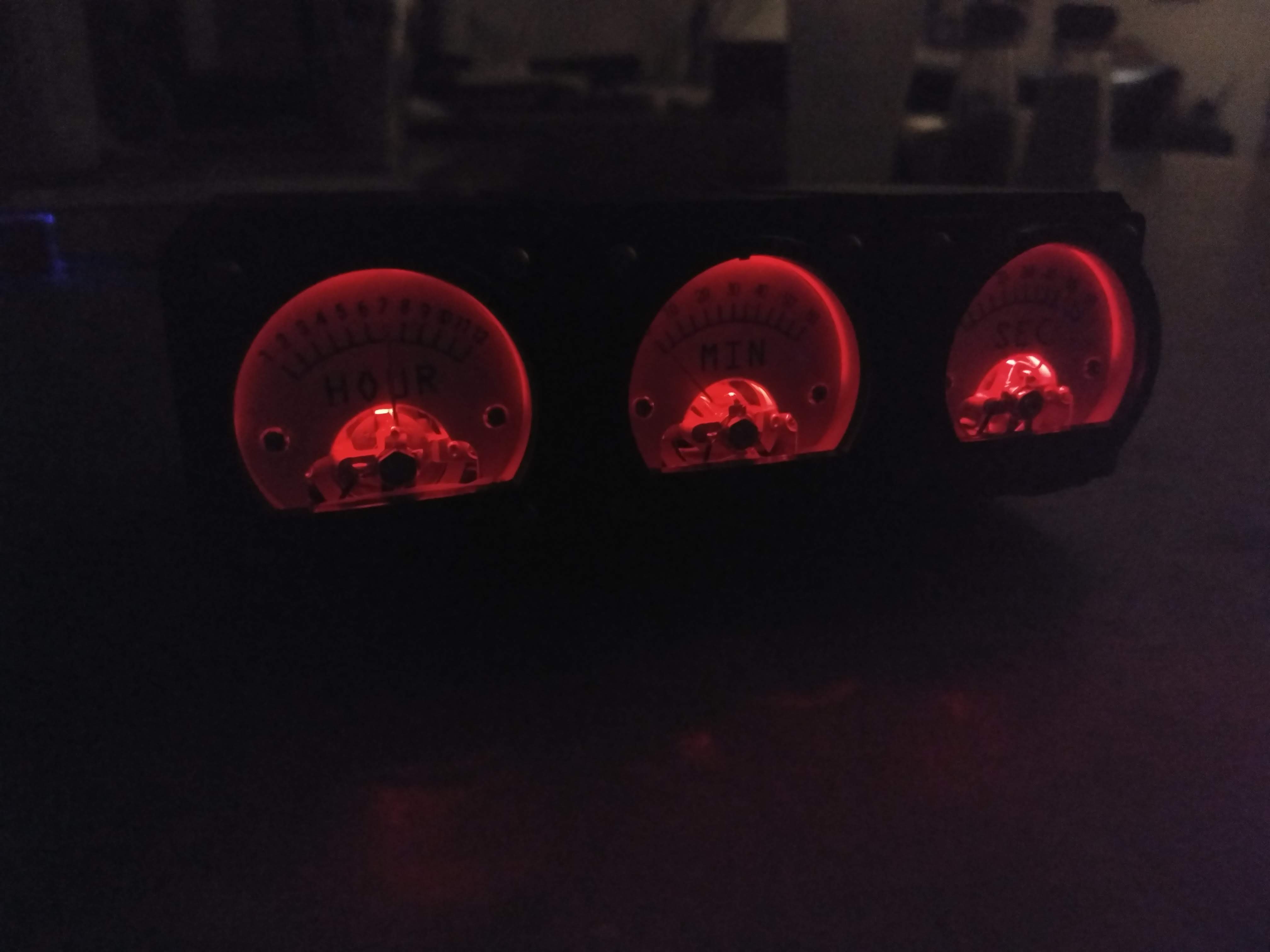 Miniatura 2 do modelo 3D Analog Voltmeter Clock Case