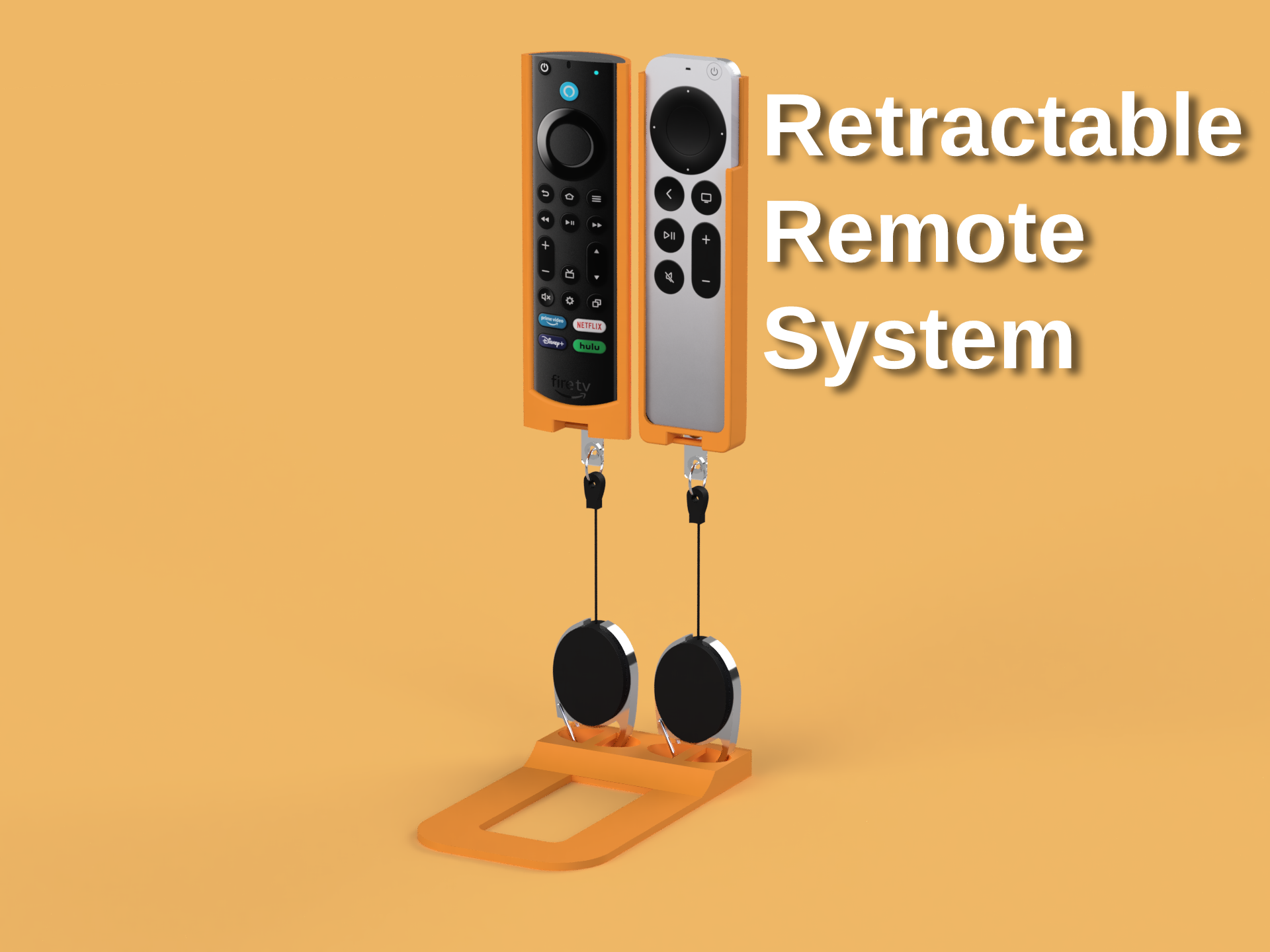 Retractable Remote System | Never Lose A Remote Again