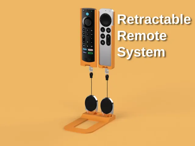 Retractable Remote System | Never Lose A Remote Again