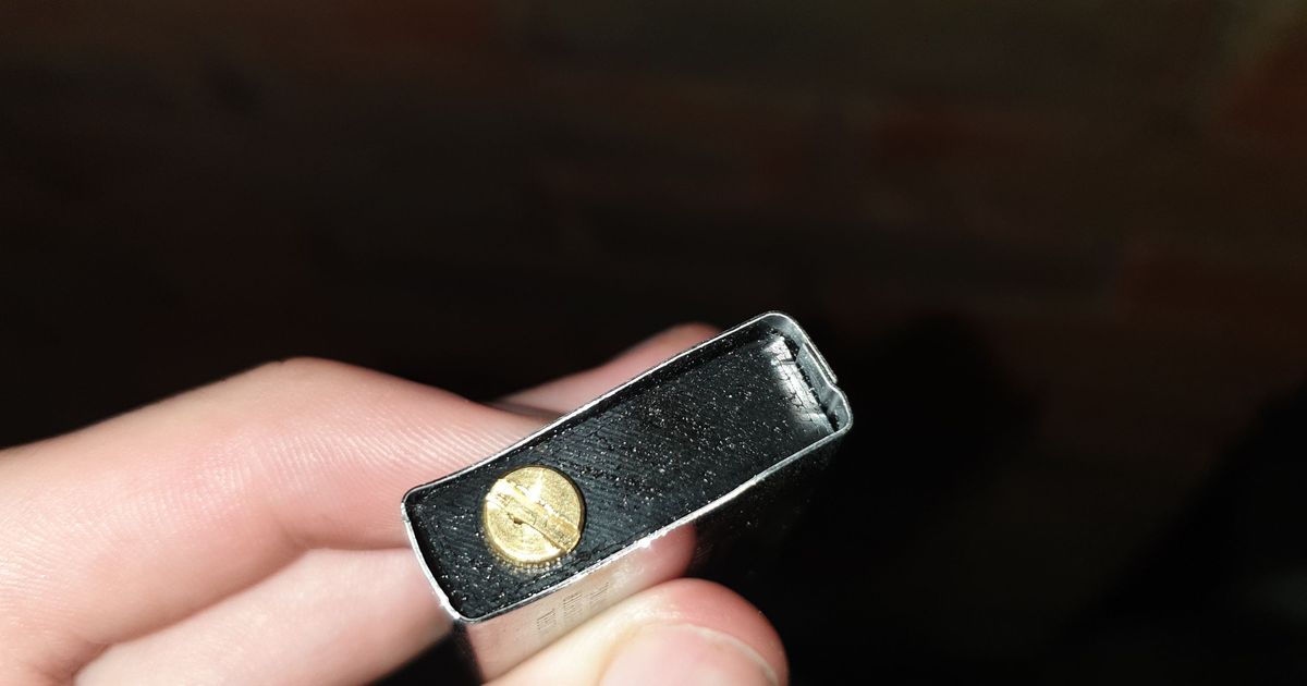 TPU Slim Zippo Evaporation Gasket by TomW24 Download free STL model