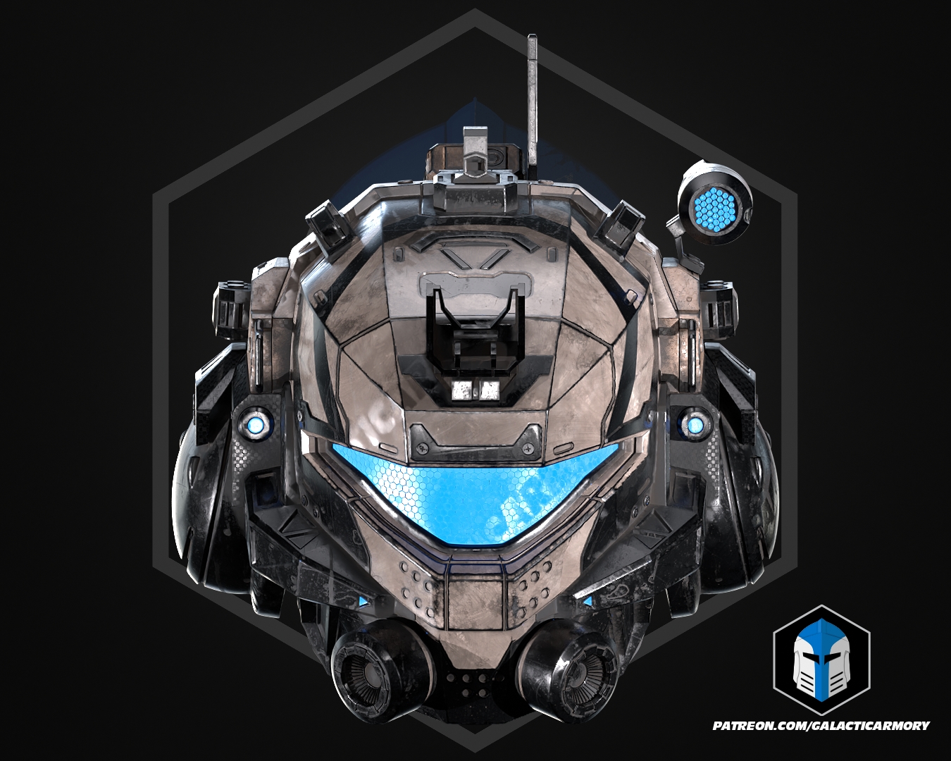 TF2 Pulse Blade Helmet  - 3D Print Files